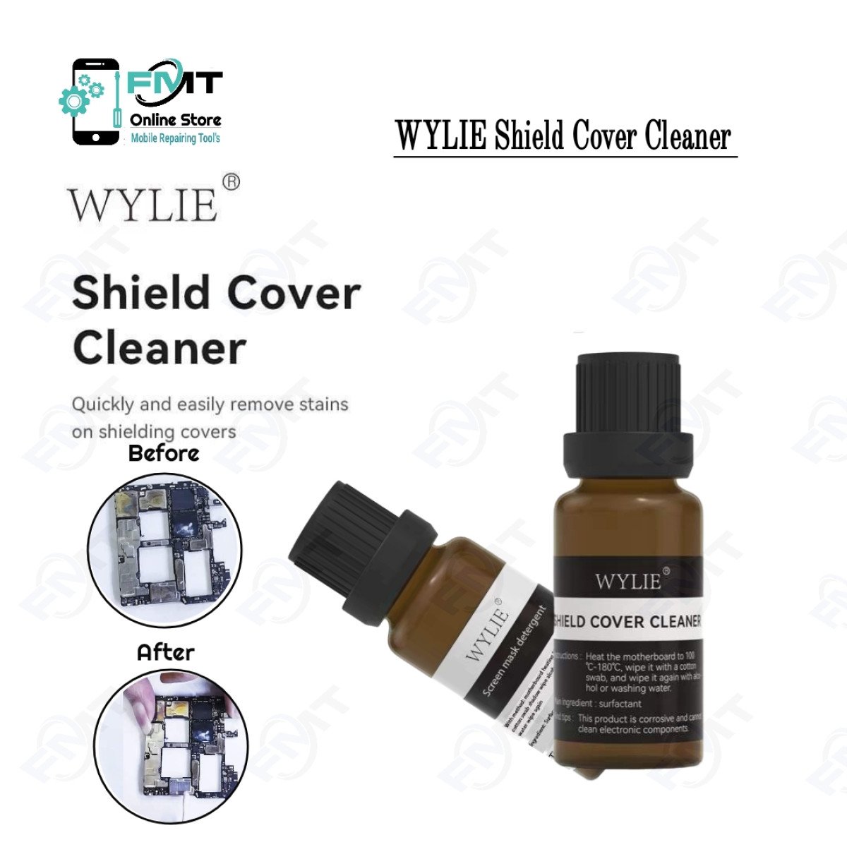 WYLIE Shield Cover Cleaner