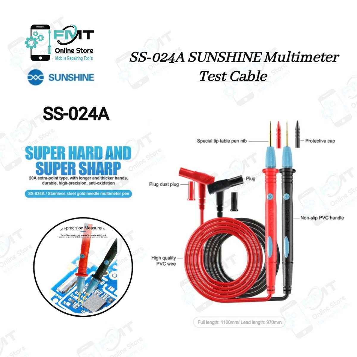 SS-024A SUNSHINE Multimeter Test Cable