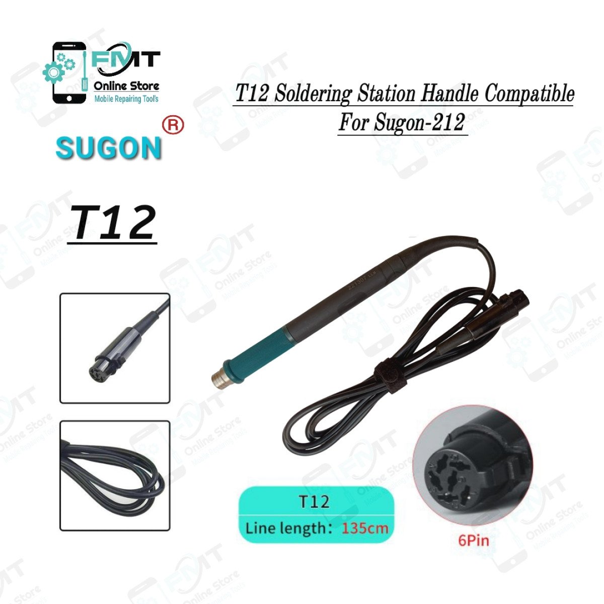 T12 SUGON 212 Soldering Station Handle Compatible For SUGON