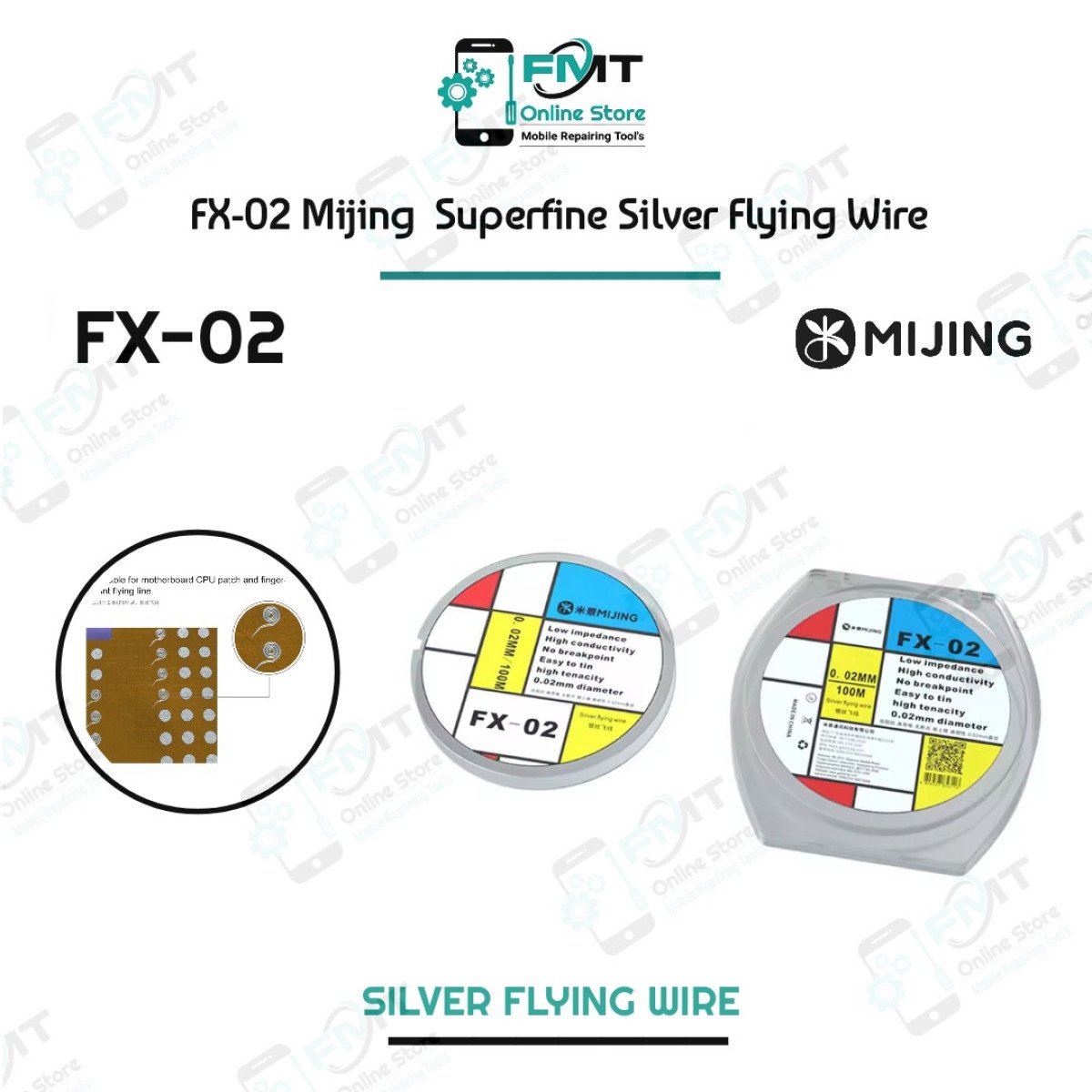 FX-02 MIJING  Silver Flying  Wire