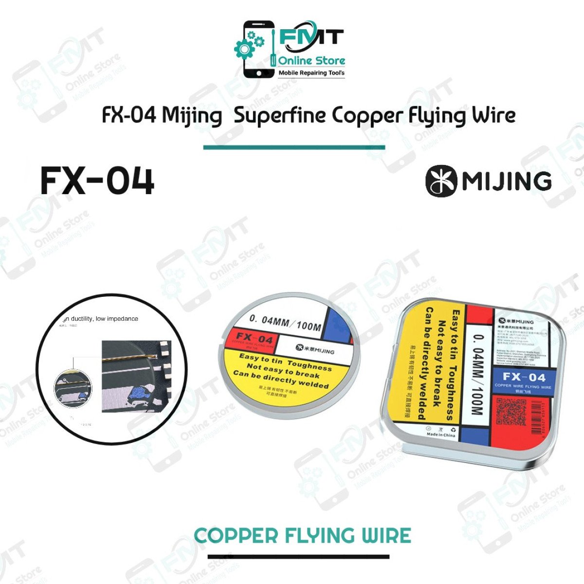FX-04 MIJING Superfine Copper Flying Wire
