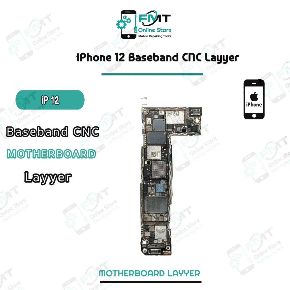 iPhone 12 Baseband CNC Layyer