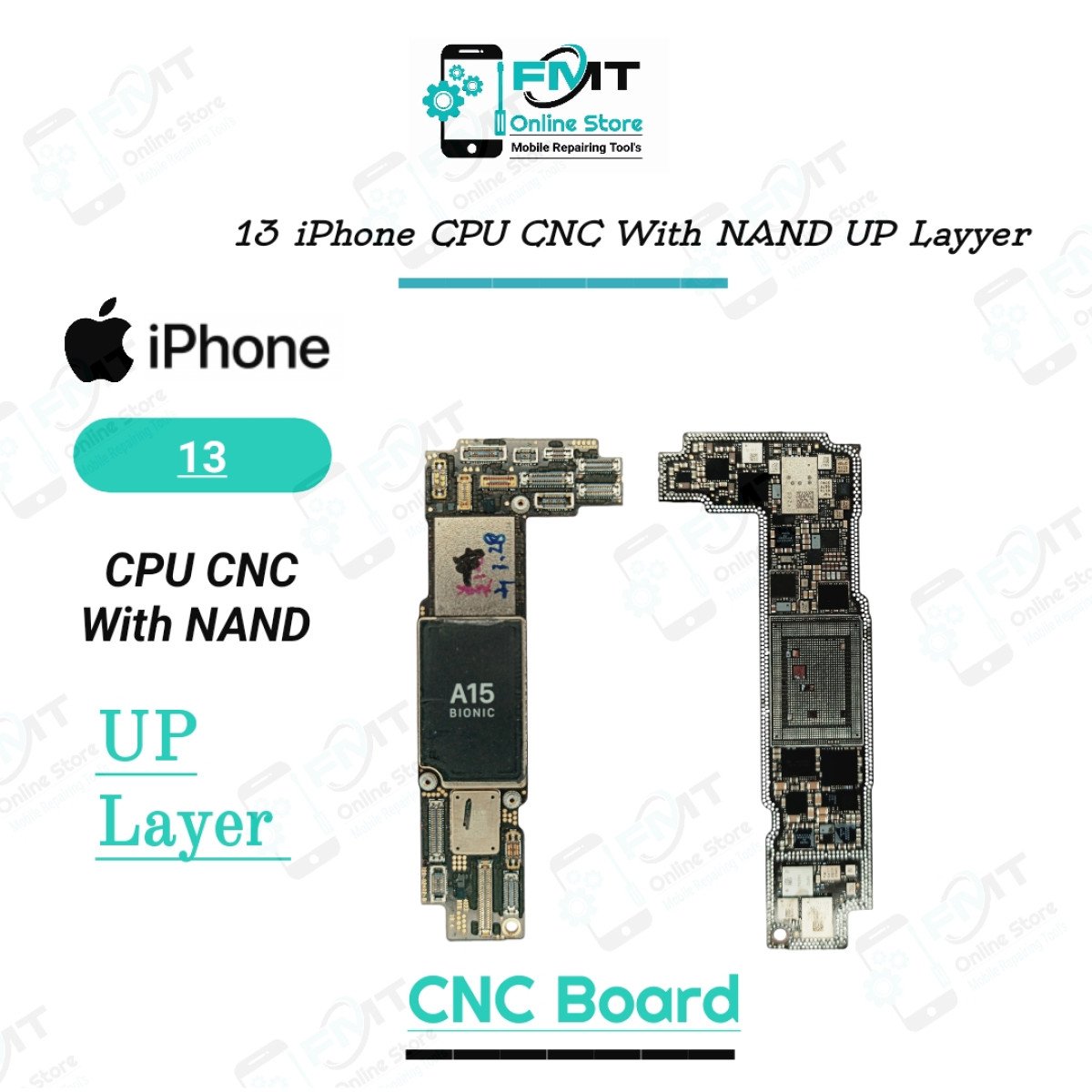 13 iPhone CPU CNC With NAND Up Layyer