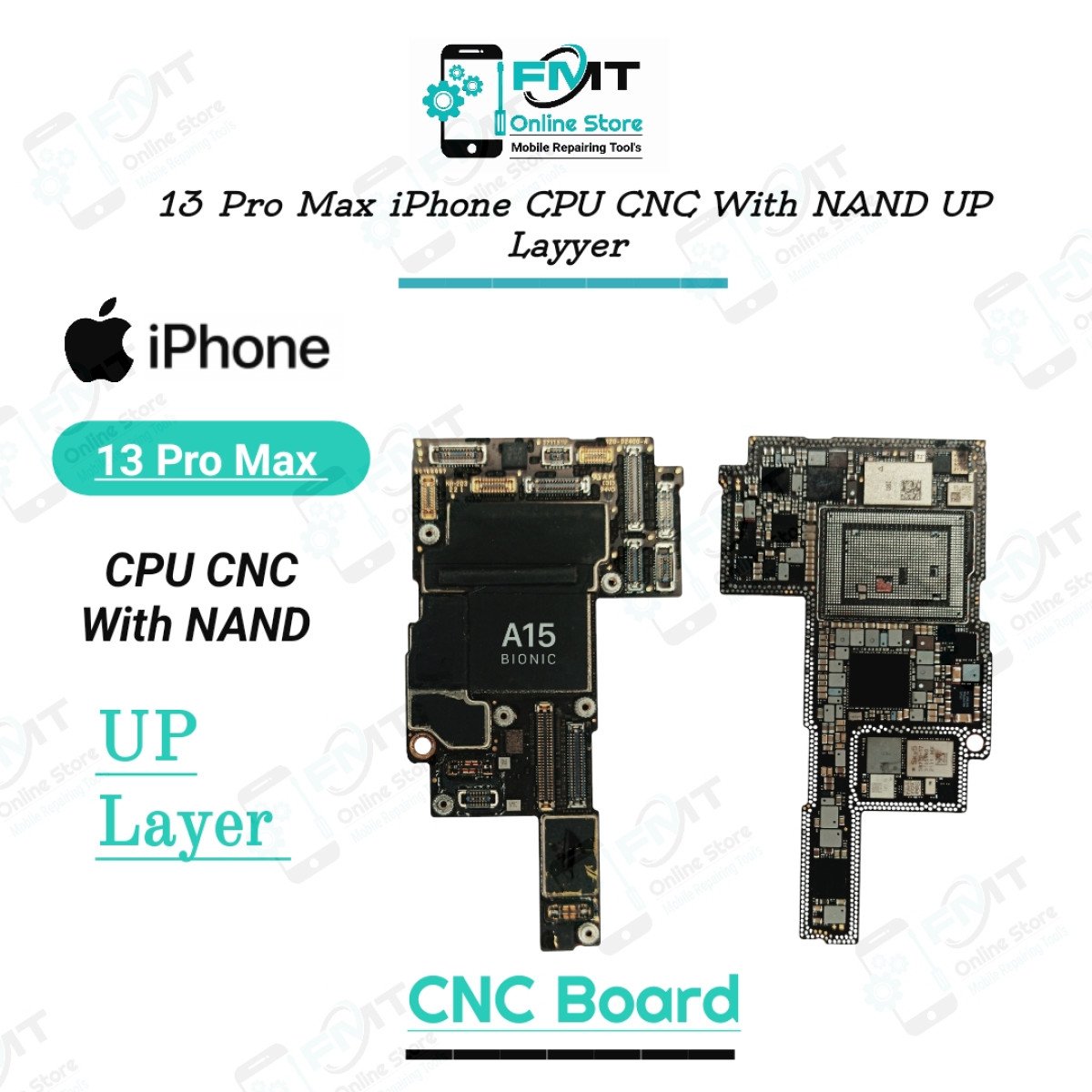 13ProMax iPhone CPU CNC With NAND Up Layyer
