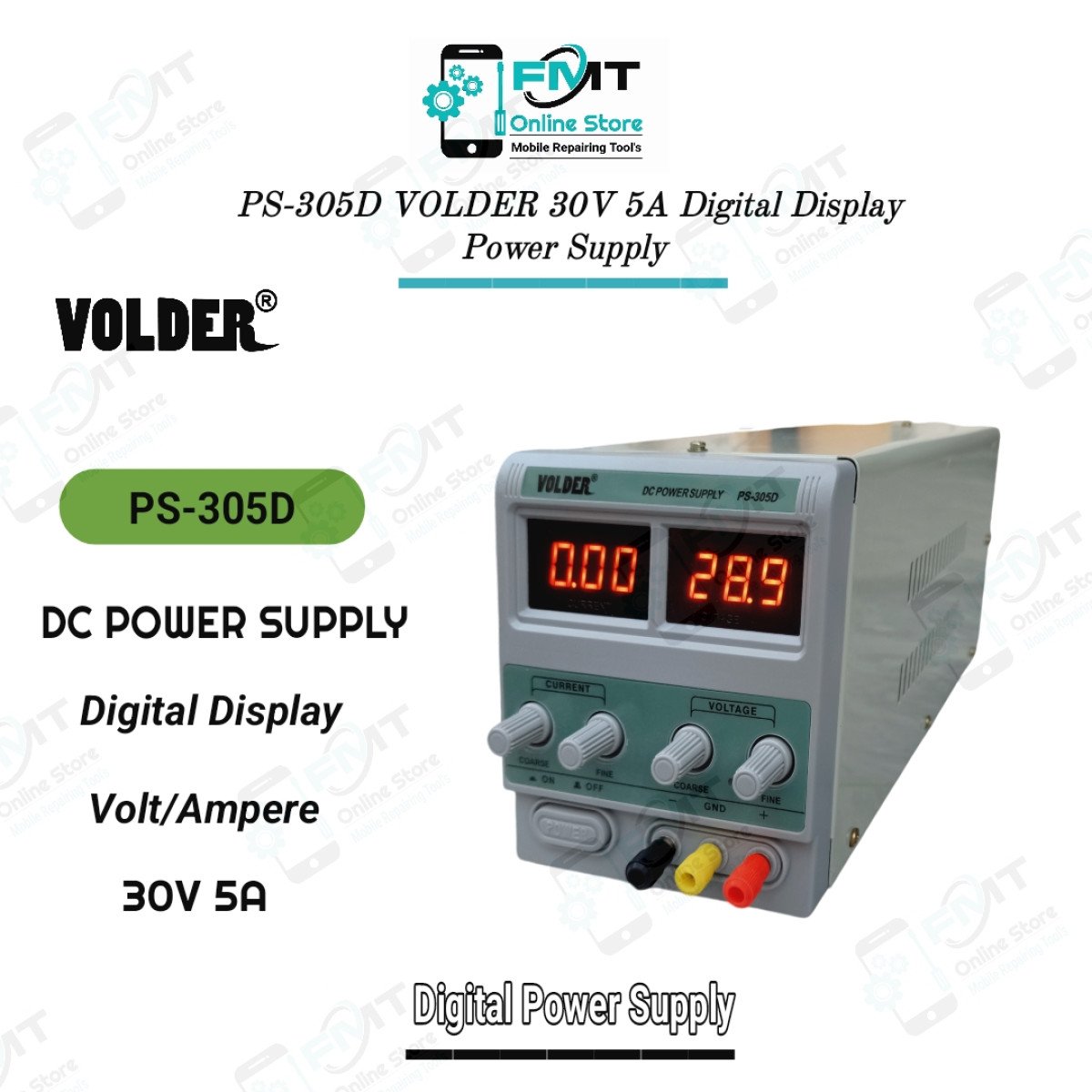 PS-305D VOLDER 30V 5A Digital Display DC Power Supply