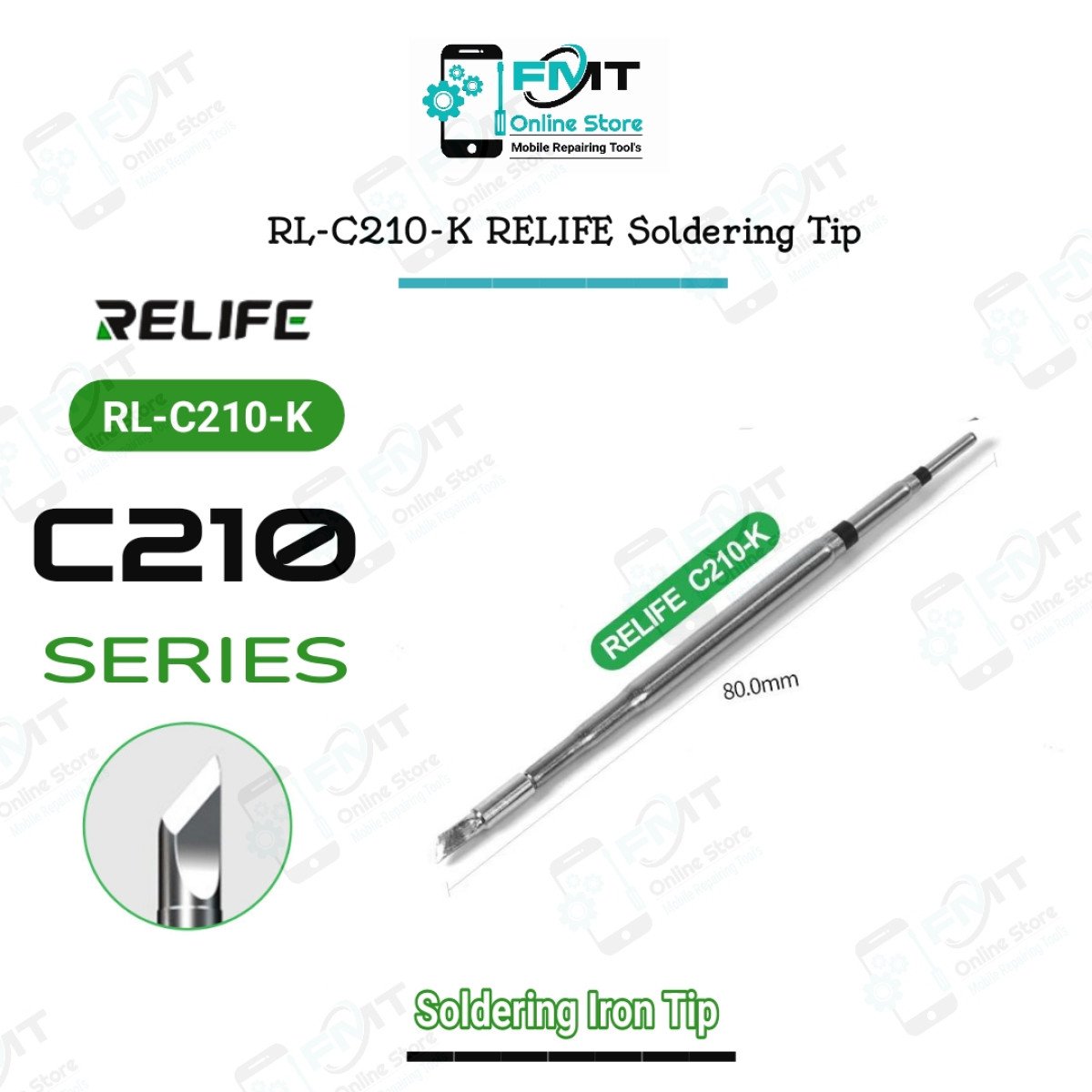 RL-C210-K RELIFE Knife Universal C210 Soldering Tip