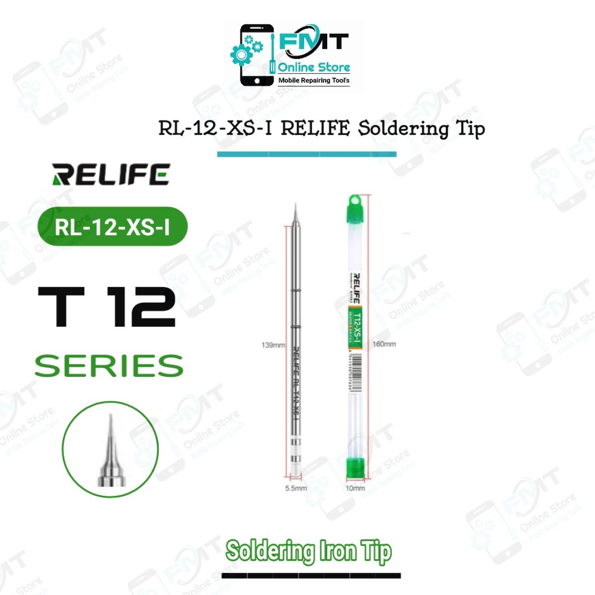 RL-T12-XS-I RELIFE Straight T12 Universal