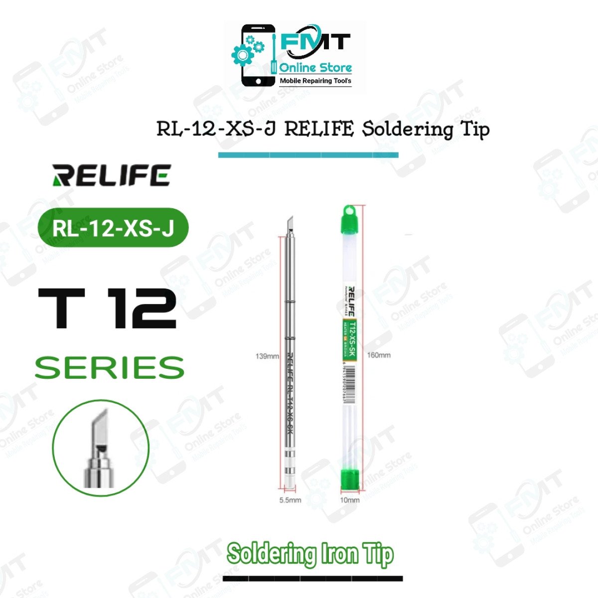 RL-T12-XS-K RELIFE Knife Universal T12 Soldering Tip