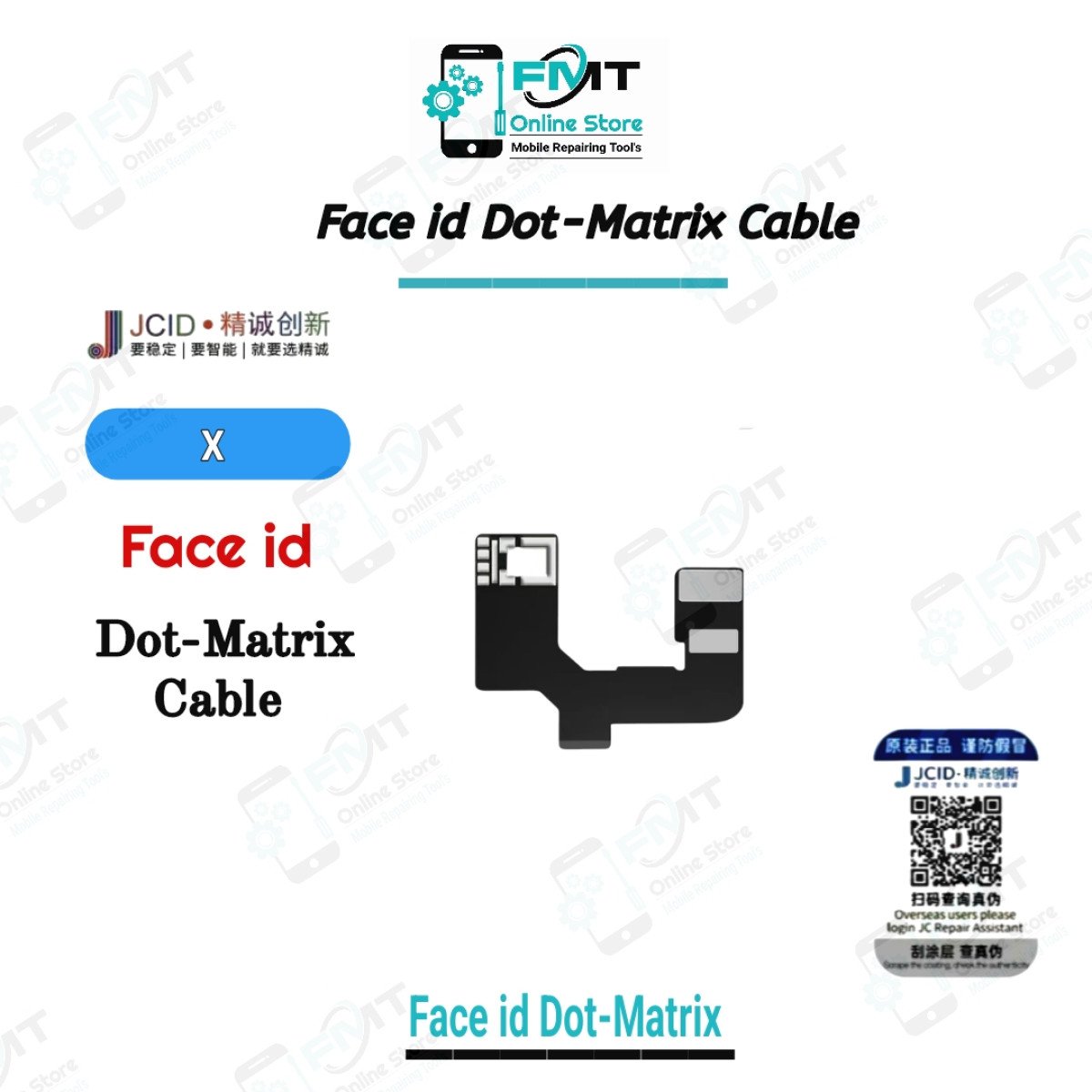 X JCID Face id Dot-Matrix Cable