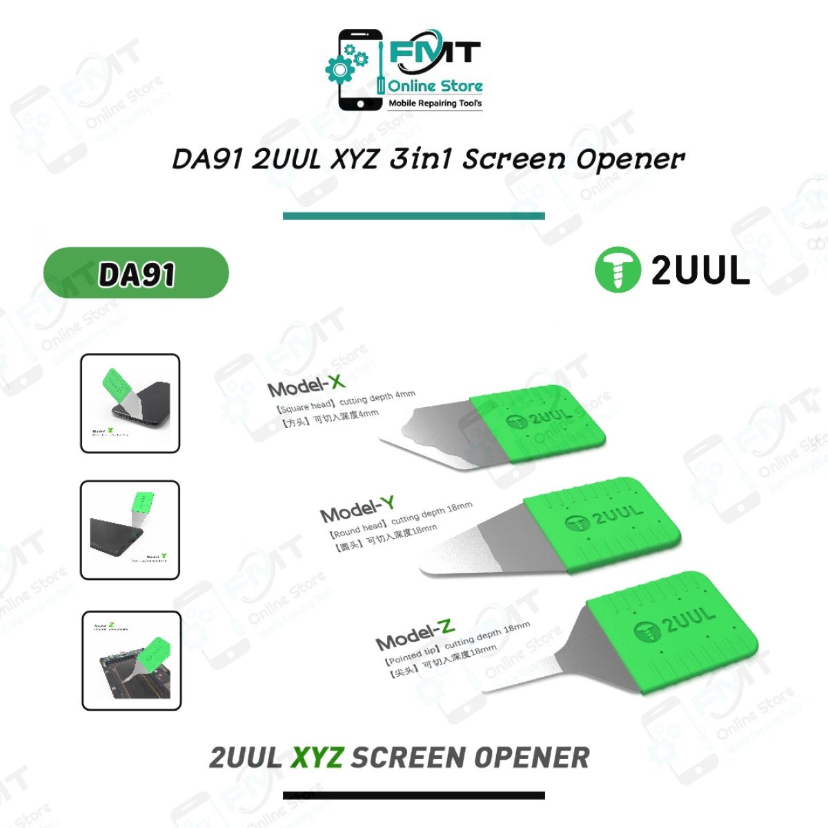 DA91 2UUL XYZ  3in1 Screen Opener