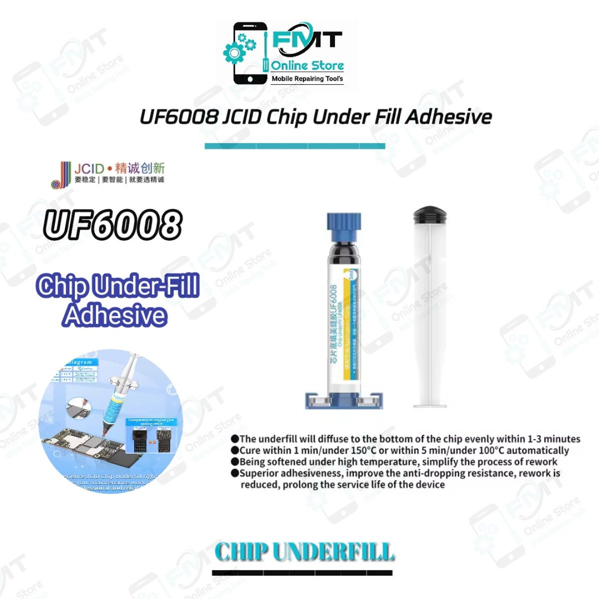 UF6008 JCID Chip Underfill Adhesive