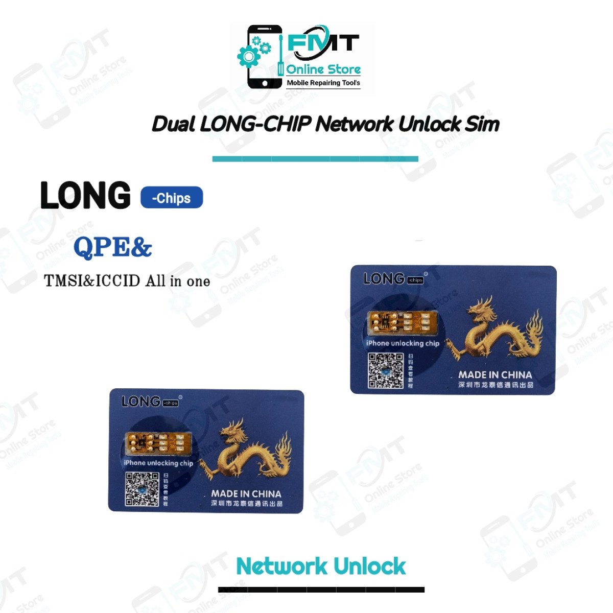 Dual LONG-Chips NetWork Unlock JV Sim