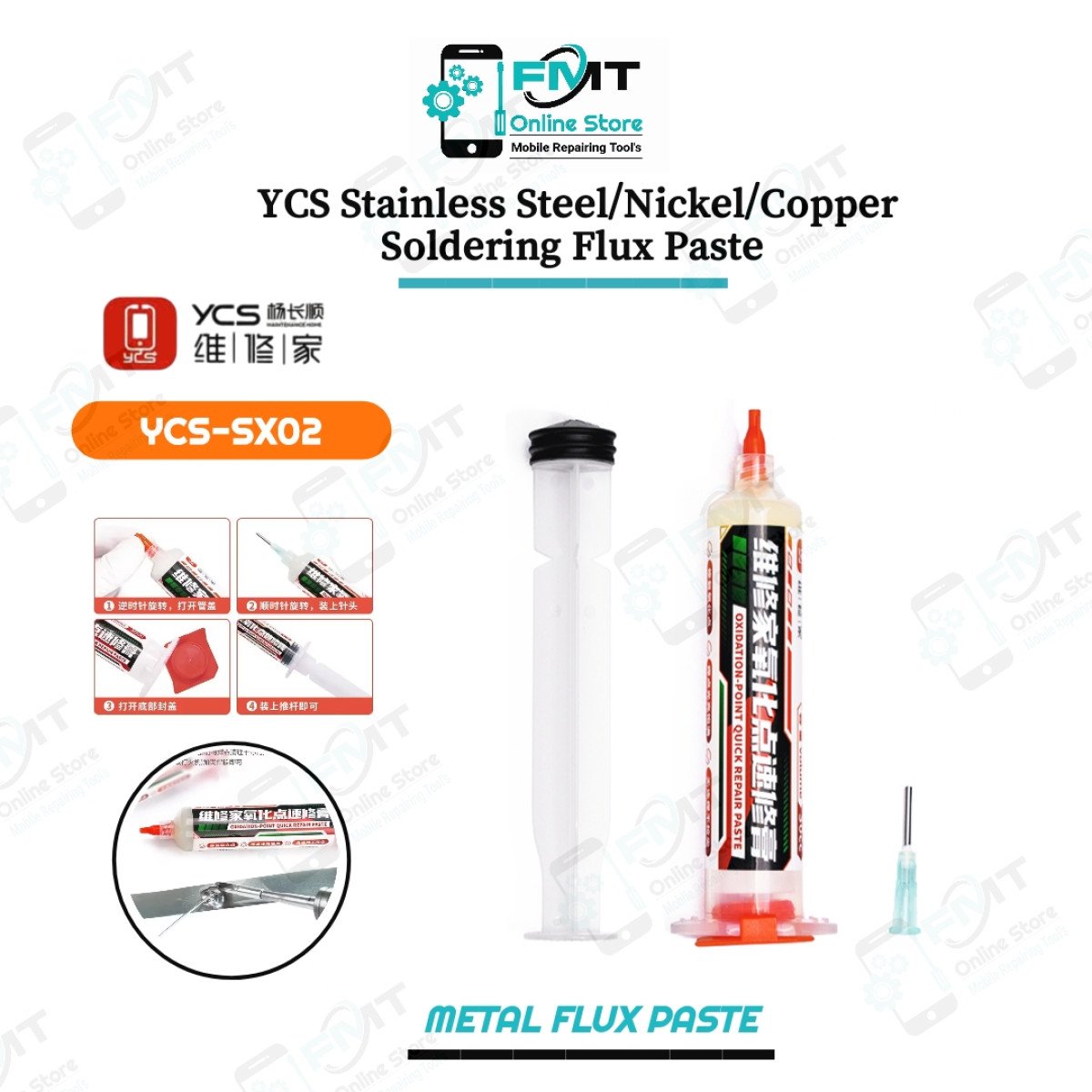 YCS-SX02 50g Oxidation Point Quick Repair Paste