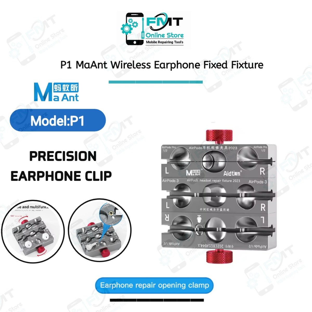P1 MaAnt Wireless Earphone Fixed Fixture