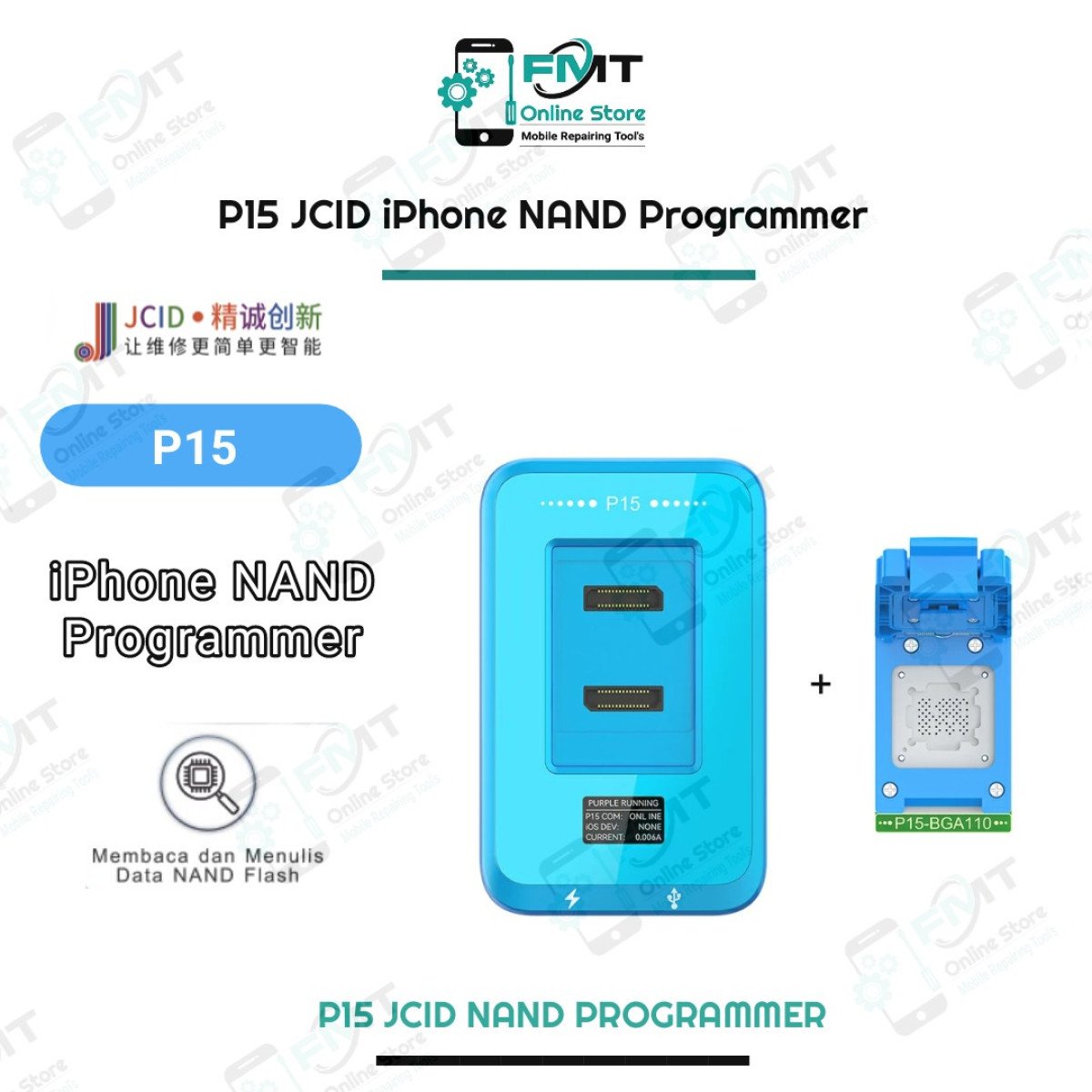 P15 JCID NAND Programmer With BGA110