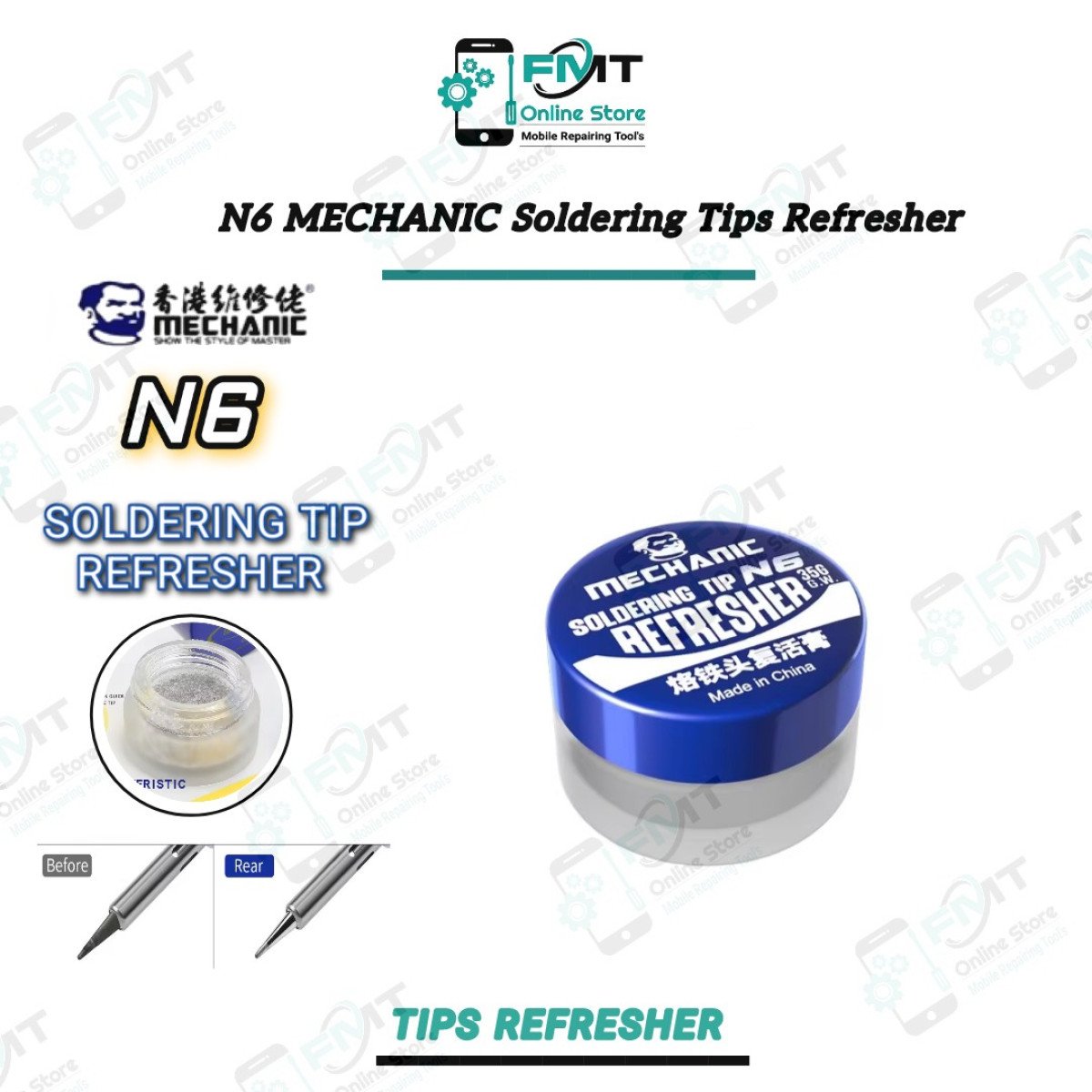 N6 MECHANIC Soldering Tips Refresher