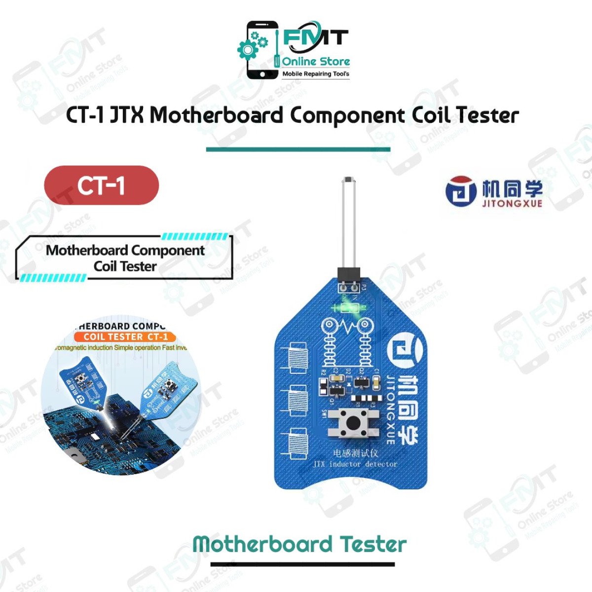 CT-1 JTX Motherboard Component Coil Tester