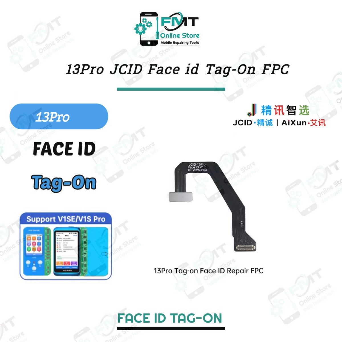 iPhone 13P  JCID Face id Tag-On FPC