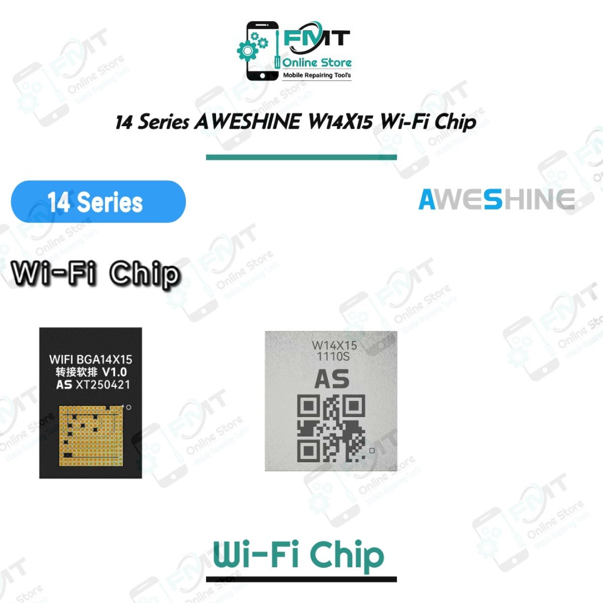 14 Series AWESHINE W14X15 Wi-Fi Chip