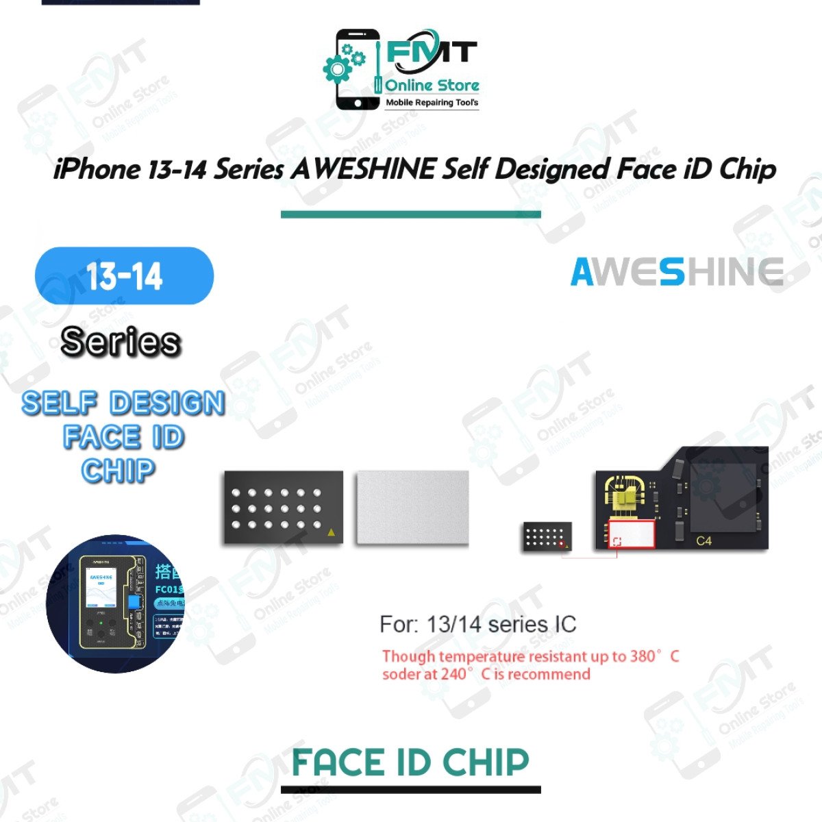 13-14 Series AWESHINE Self Designed Face iD Chip