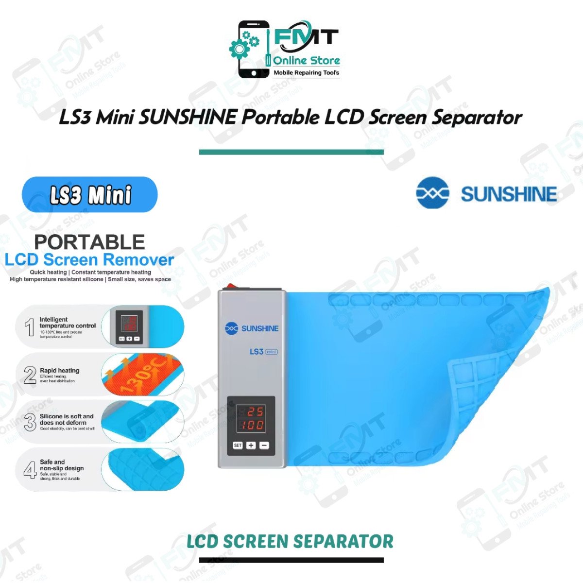 LS3 Mini SUNSHINE Portable LCD Screen Separator