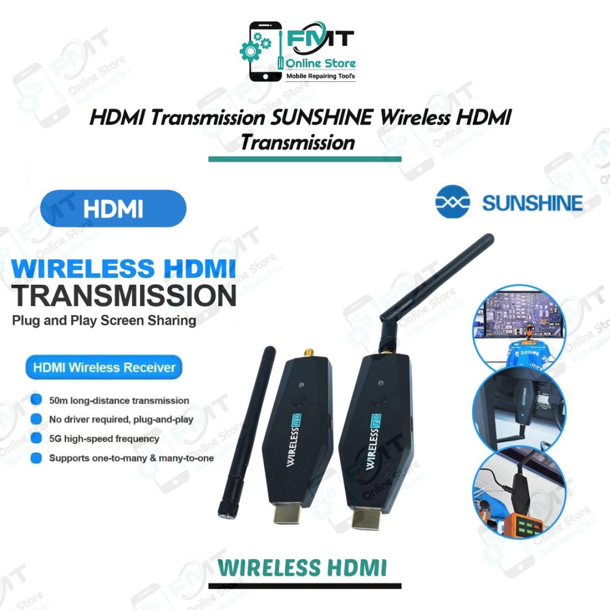 HDMI SUNSHINE Wireless HDMI Transmission System