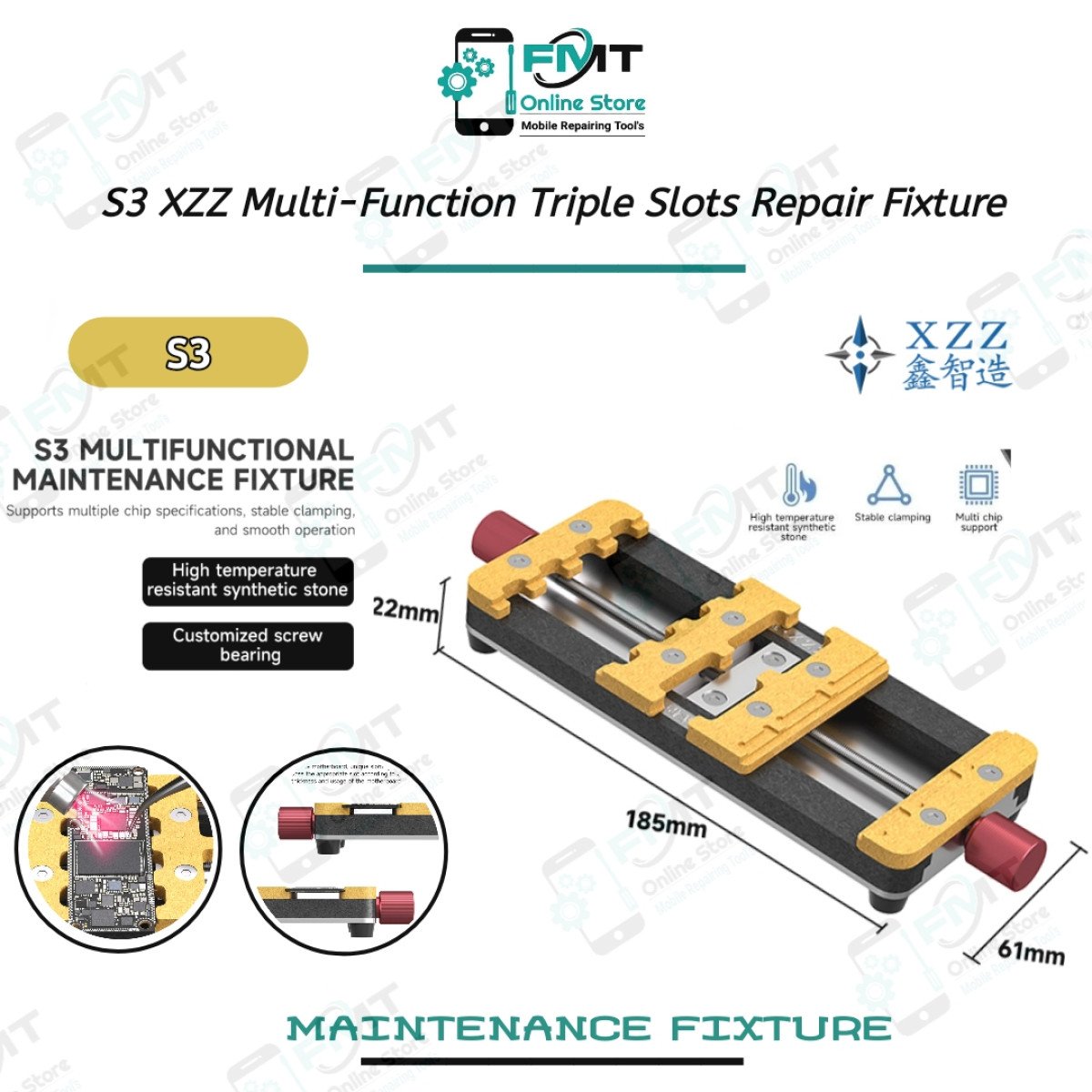 S3 XZZ Multi-Function Triple Slots Repair Fixture