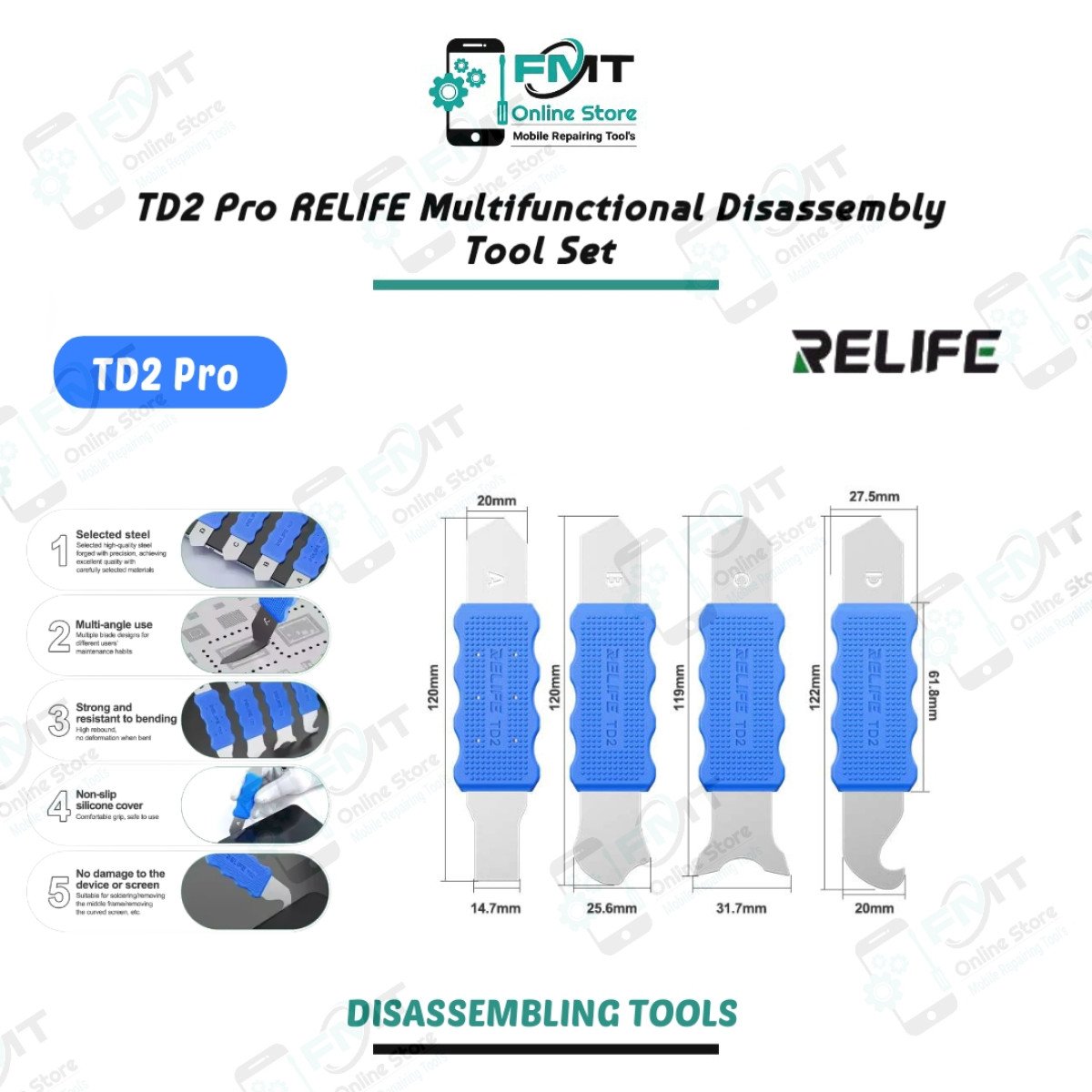 TD2 Pro RELIFE Multifunctional Disassembly Tool Set