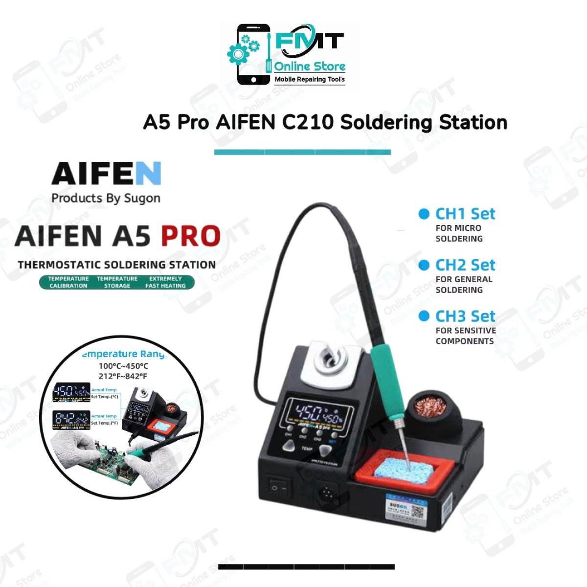 A5Pro AIFEN C210 Precision Soldering Station