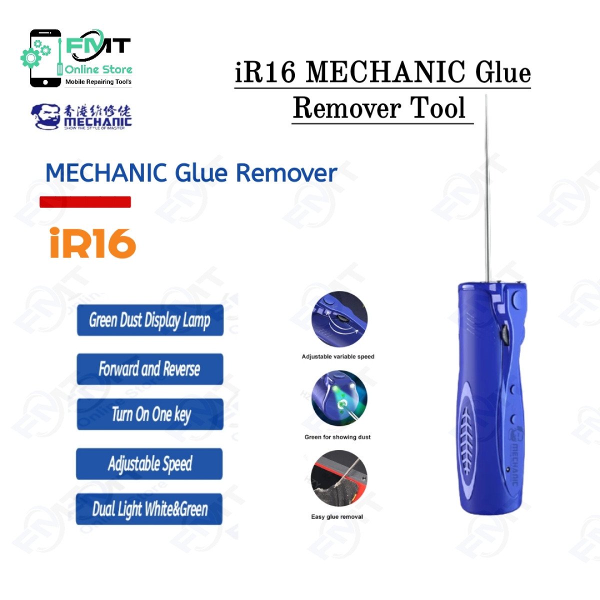 iR16 MECHANIC Glue Remover Tool