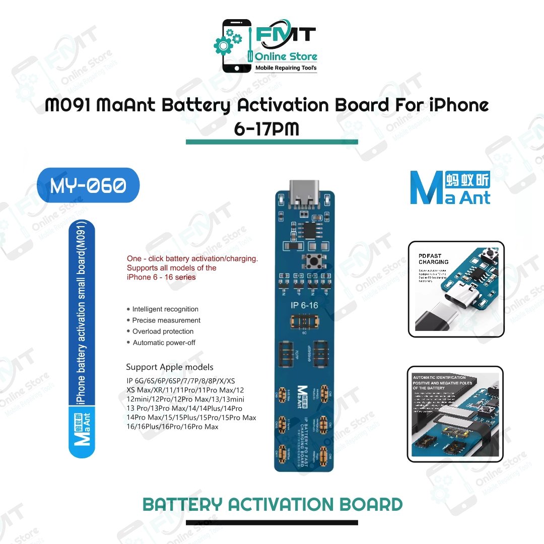 CHARGER & BATTERY ACTIVATION BOARD